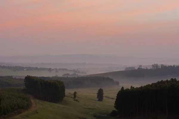 Puslu gündoğumu Kzn Midands üzerinde