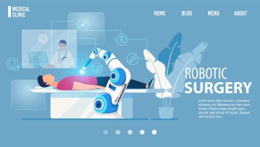 Robotik Cerrahi Yenilikçi Tıp İniş Sayfası