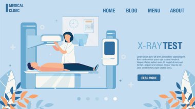 Tıbbi Klinik Flat İniş Sayfası Teklif X-Ray Testi
