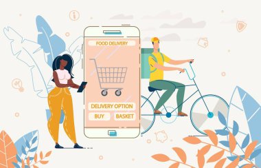 Yemek sepeti siparişi için Mobil Uygulama kullan