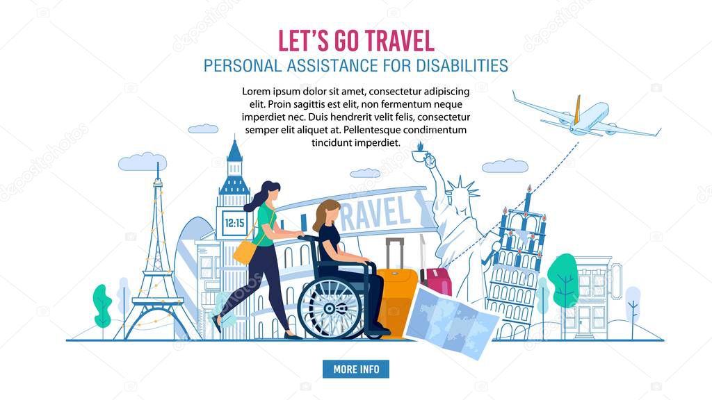 Banner Advertising Prof Assistance for Disabled