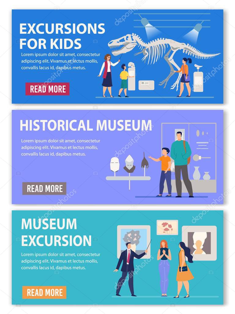 Excursions for Kids and Adults Ad Header Banner