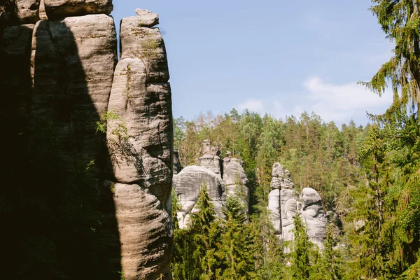 Rock City Adrspach République Tchèque — Photo