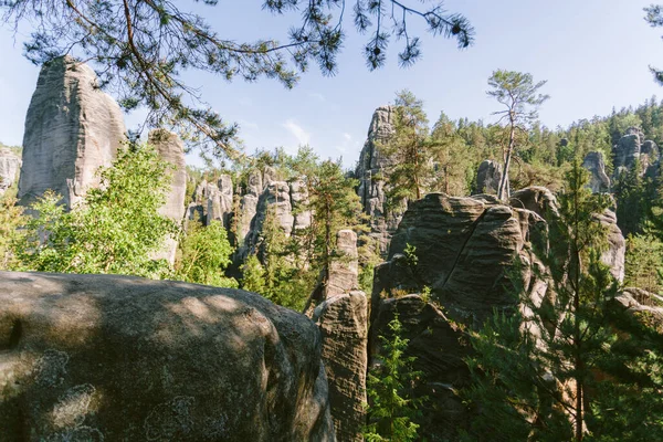 Rock City Adrspach République Tchèque — Photo