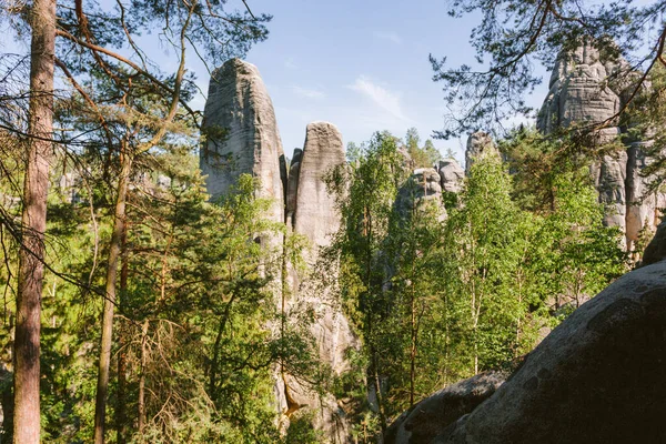 Rock City Adrspach République Tchèque — Photo