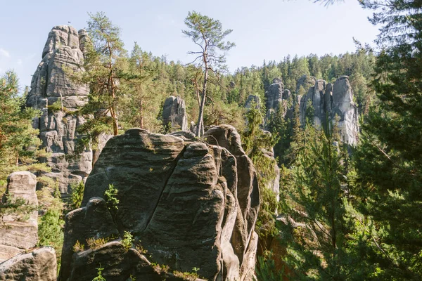 Rock City Adrspach République Tchèque — Photo