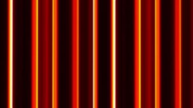 Kırmızı ve sarı siyah arka plan üzerine dikey çizgiler hareket