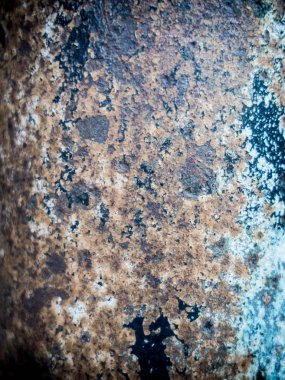 Aşınmış metal doku