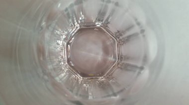 Cam bardak. Bu boş.