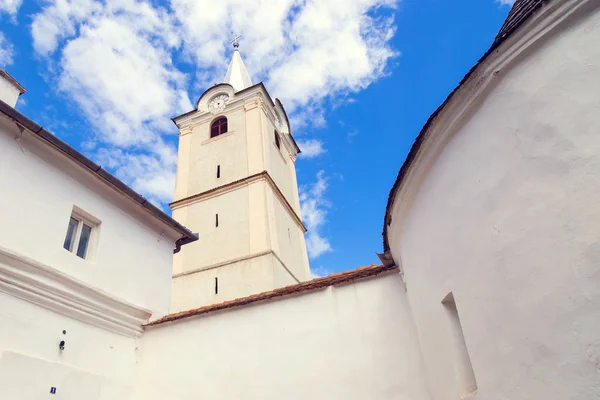 Detail van de katholieke kerk in Transsylvanië — Stockfoto