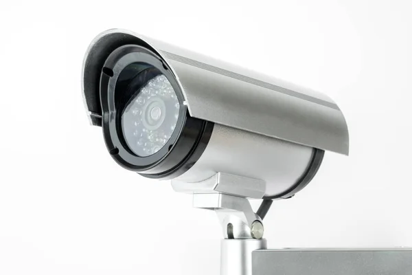 Κάμερα CCTV απομονωμένη σε λευκό φόντο. — Φωτογραφία Αρχείου