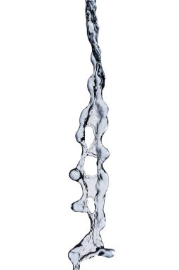 Su sıçrama Bubbles ve damla