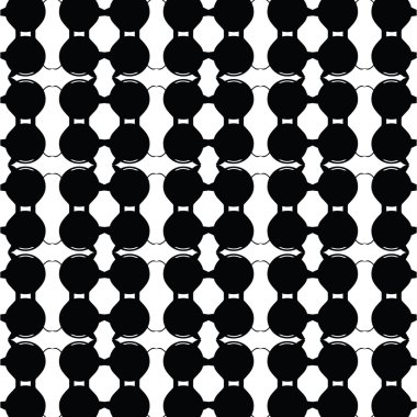 Kumbara seamless modeli. Vektör arka plan.