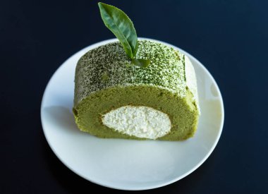 Matcha yeşil çay sünger kek