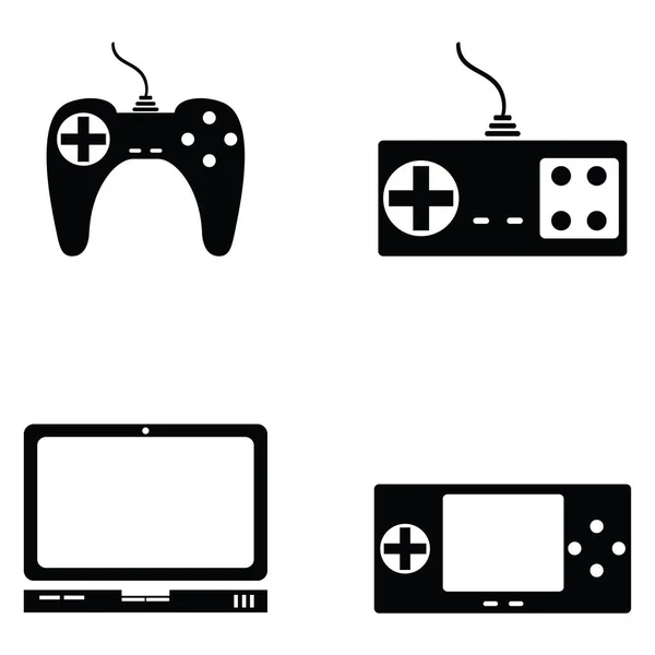 O conjunto de ícones do jogo — Vetor de Stock