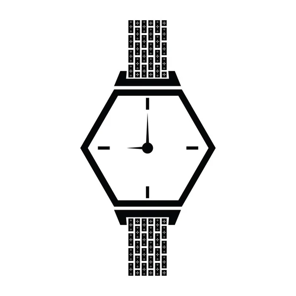 Die eingestellten Uhrensymbole — Stockvektor