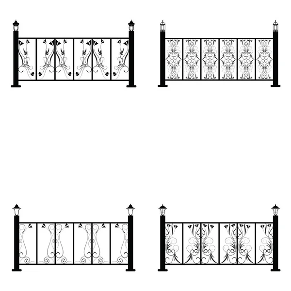 Çit vector Icons set