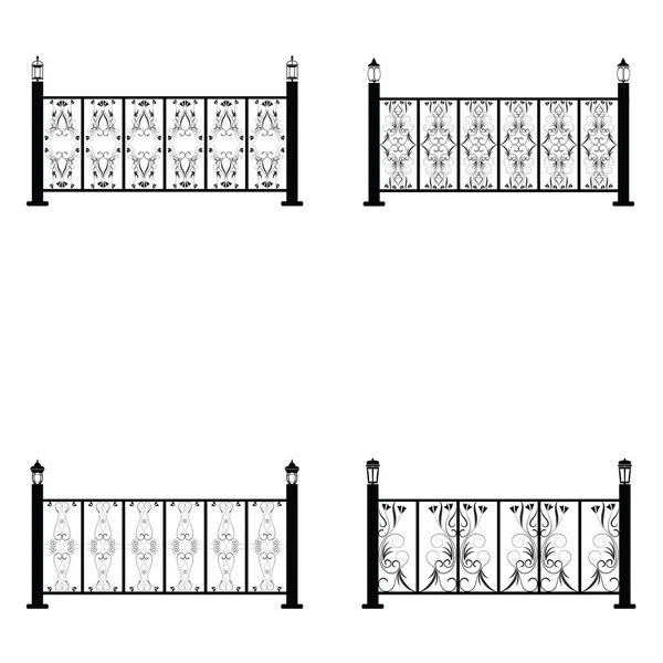 Çit vector Icons set