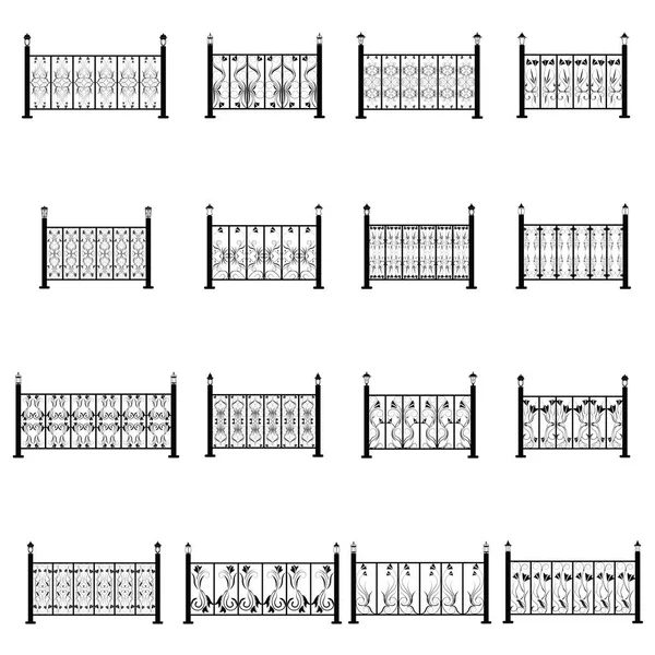 Çit vector Icons set