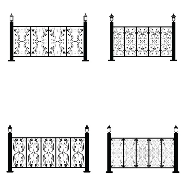 Çit vector Icons set