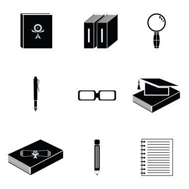 kitap Icon set