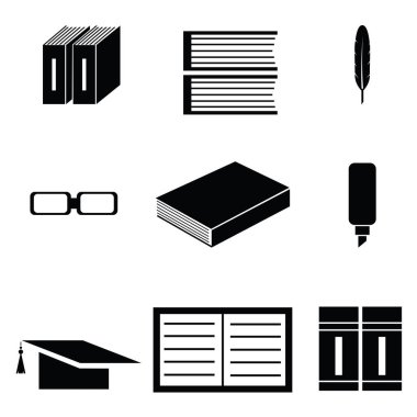 kitap Icon set