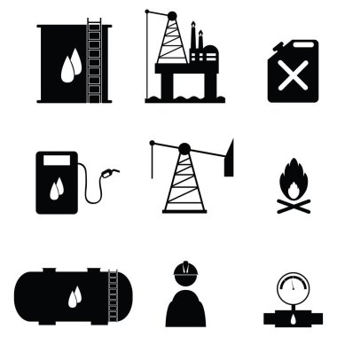 Petrol Icon set