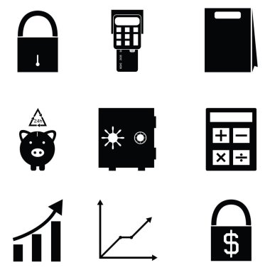 Bankacılık Icon set