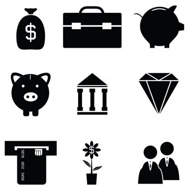 Bankacılık Icon set