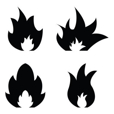 Yangın Icon set