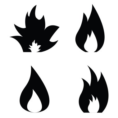 Yangın Icon set