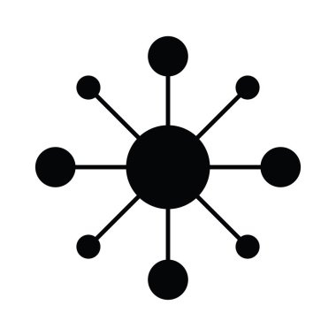 vektör molekül Icon set