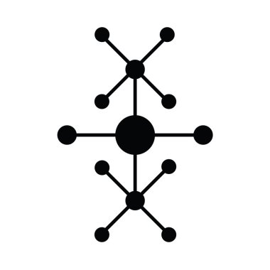 vektör molekül Icon set