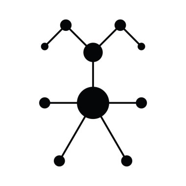 vektör molekül Icon set