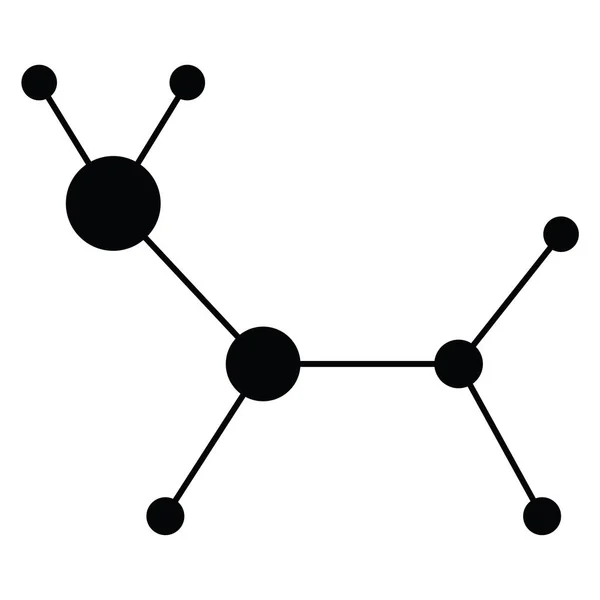 Den molekyl Ikonuppsättning vektor — Stock vektor