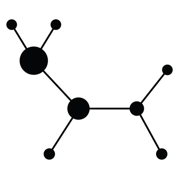 Het molecuul pictogrammenset vector — Stockvector