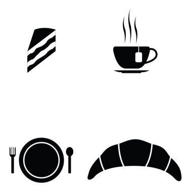Kahvaltı Icons set
