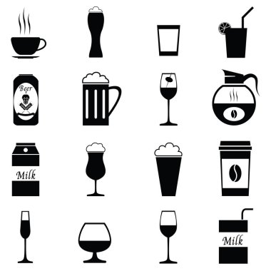 İçki Icon set