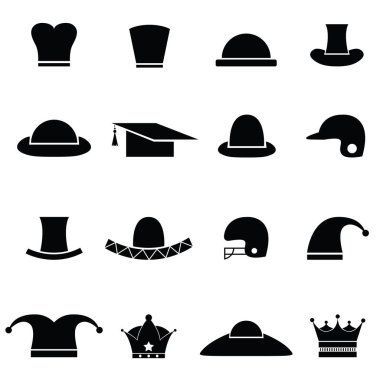 şapkası Icon set