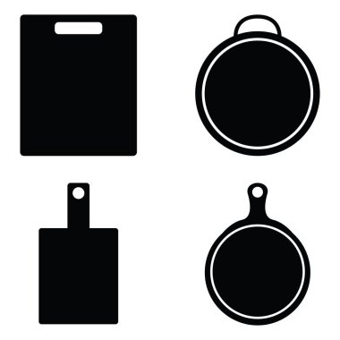 Icon set kesme mutfak