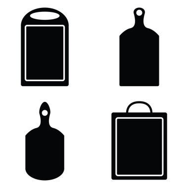 Icon set kesme mutfak