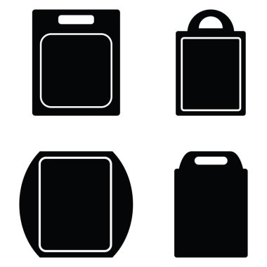 Icon set kesme mutfak