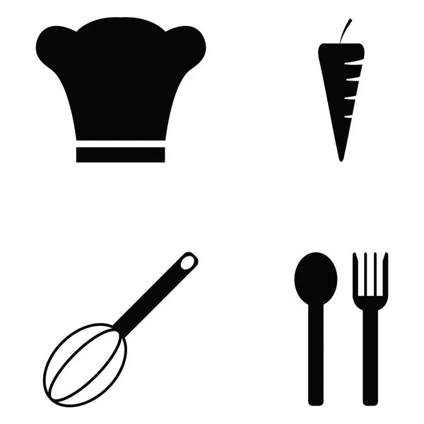 The Cooking icon set — Stock Vector