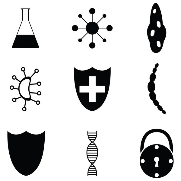 L'icône du virus — Image vectorielle