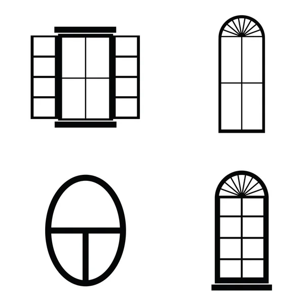 Fenstersymbole — Stockvektor © Den.Barbulat 26484633
