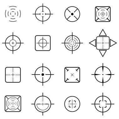 crosshair Icon set