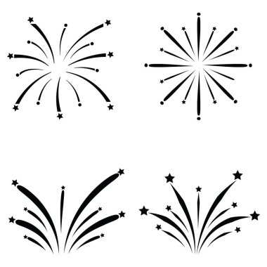 havai fişek Icon set