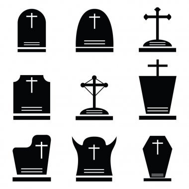 mezar Icon set