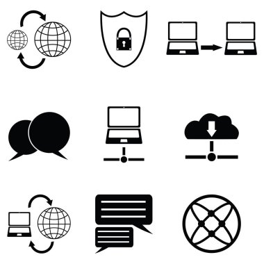 Ağ Icon set