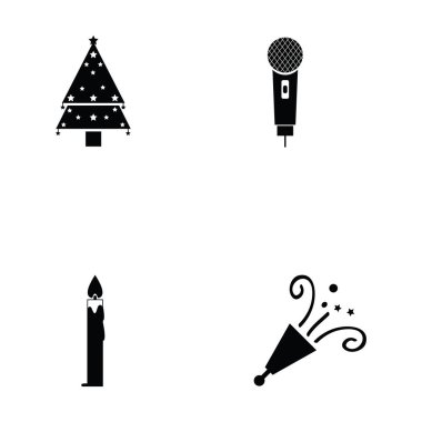 Yeni yıl Icon Set